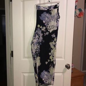 Floral palazzo pants